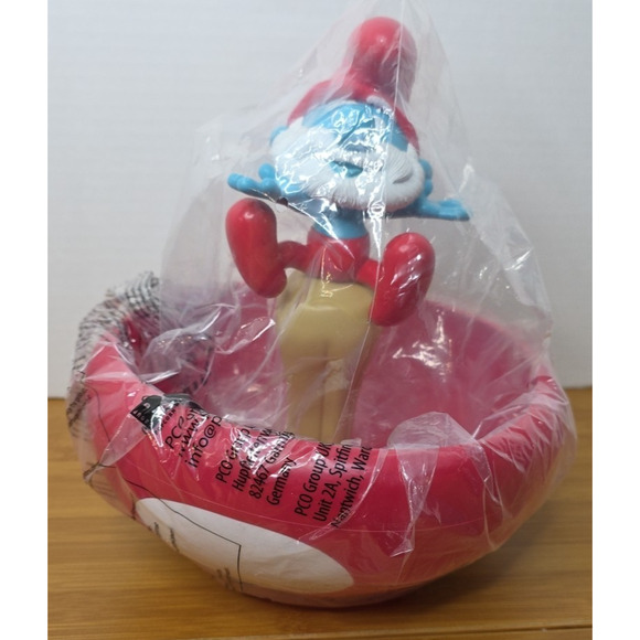 Smurfs Movie 2025 Regal Cinema Popcorn Bucket Papa Smurf Mushroom NEW & SEALED! - Picture 9 of 9
